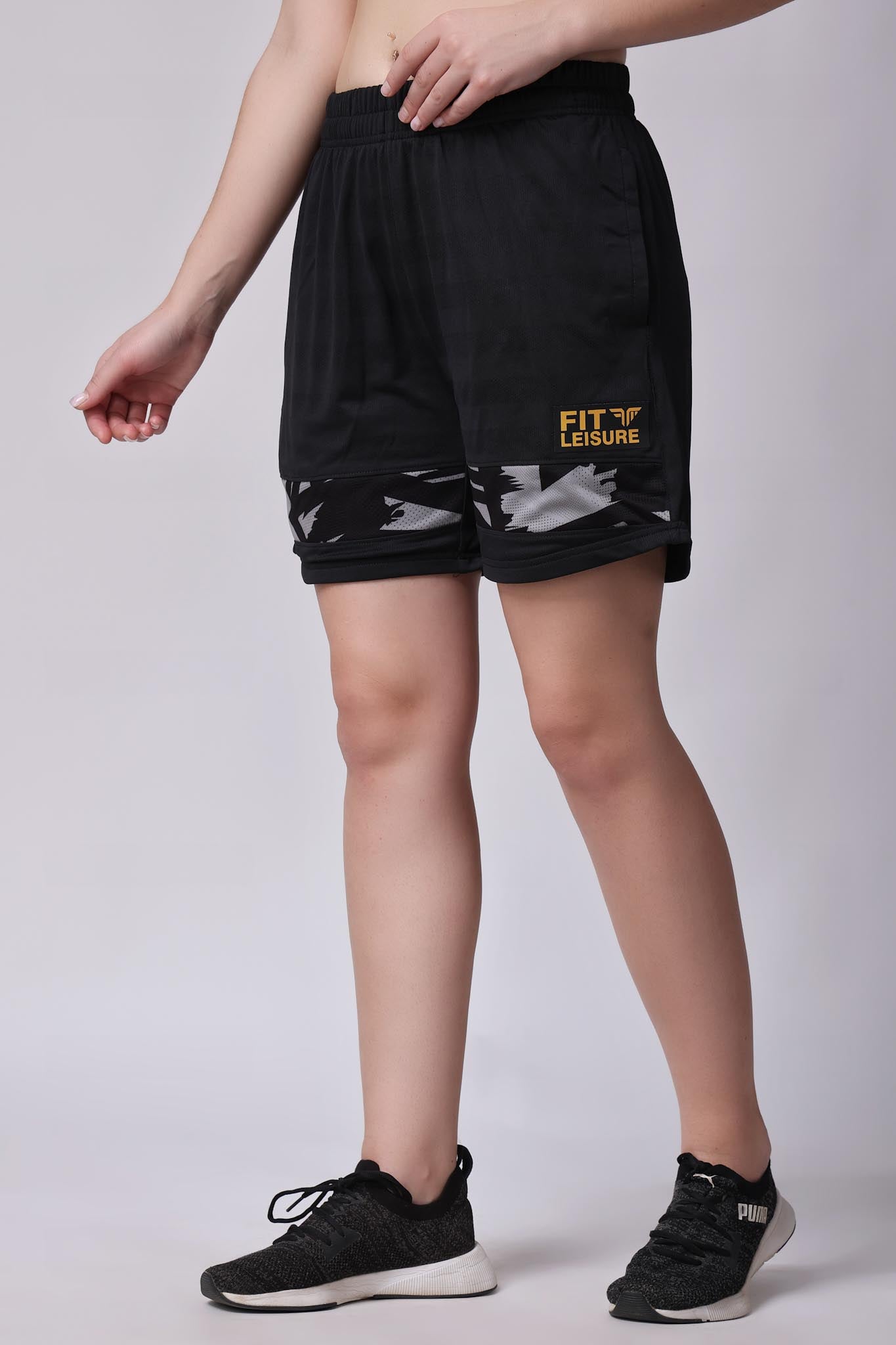Women's Onyx Tennis Shorts - Black
