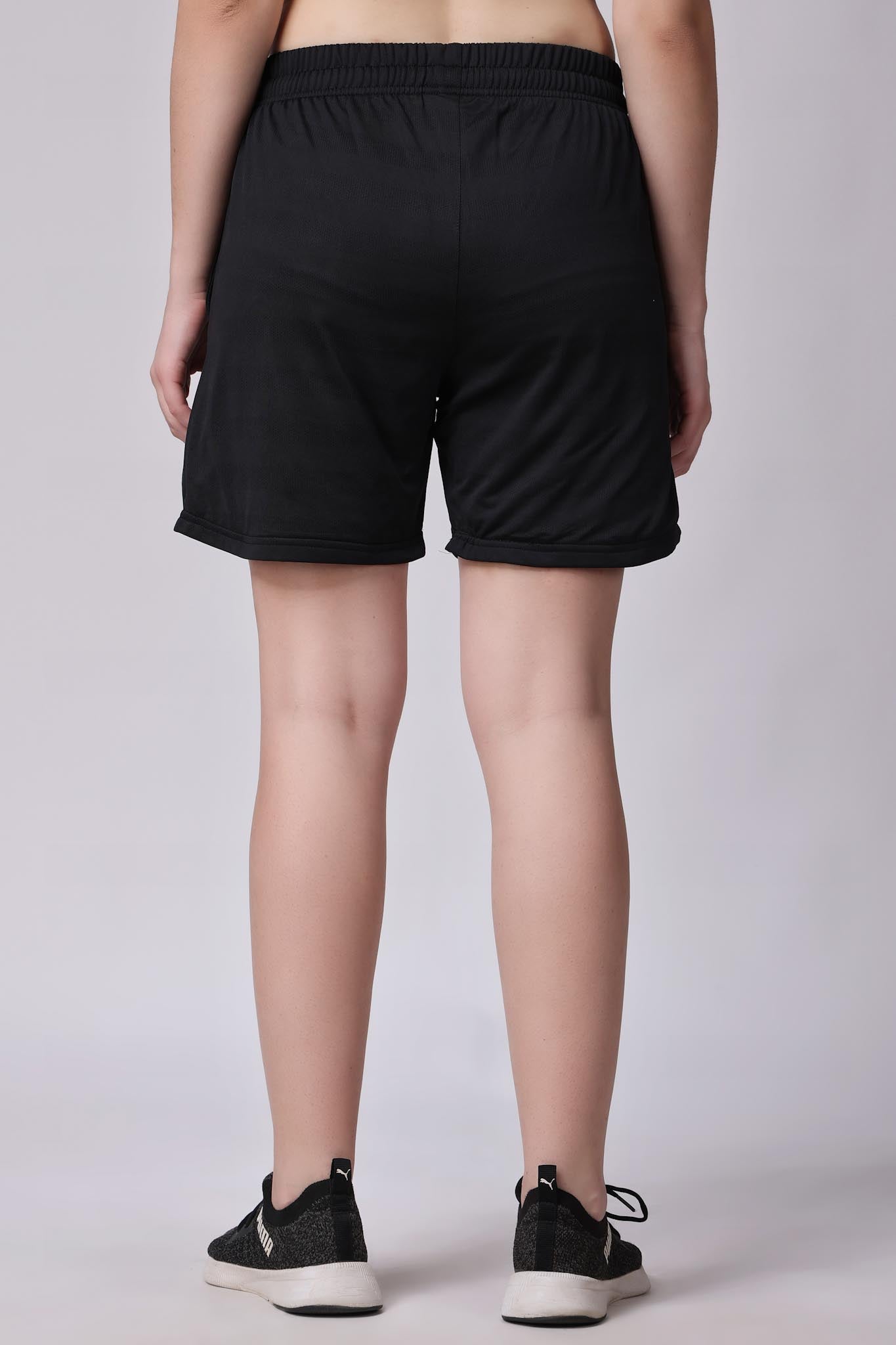 Women's Onyx Tennis Shorts - Black