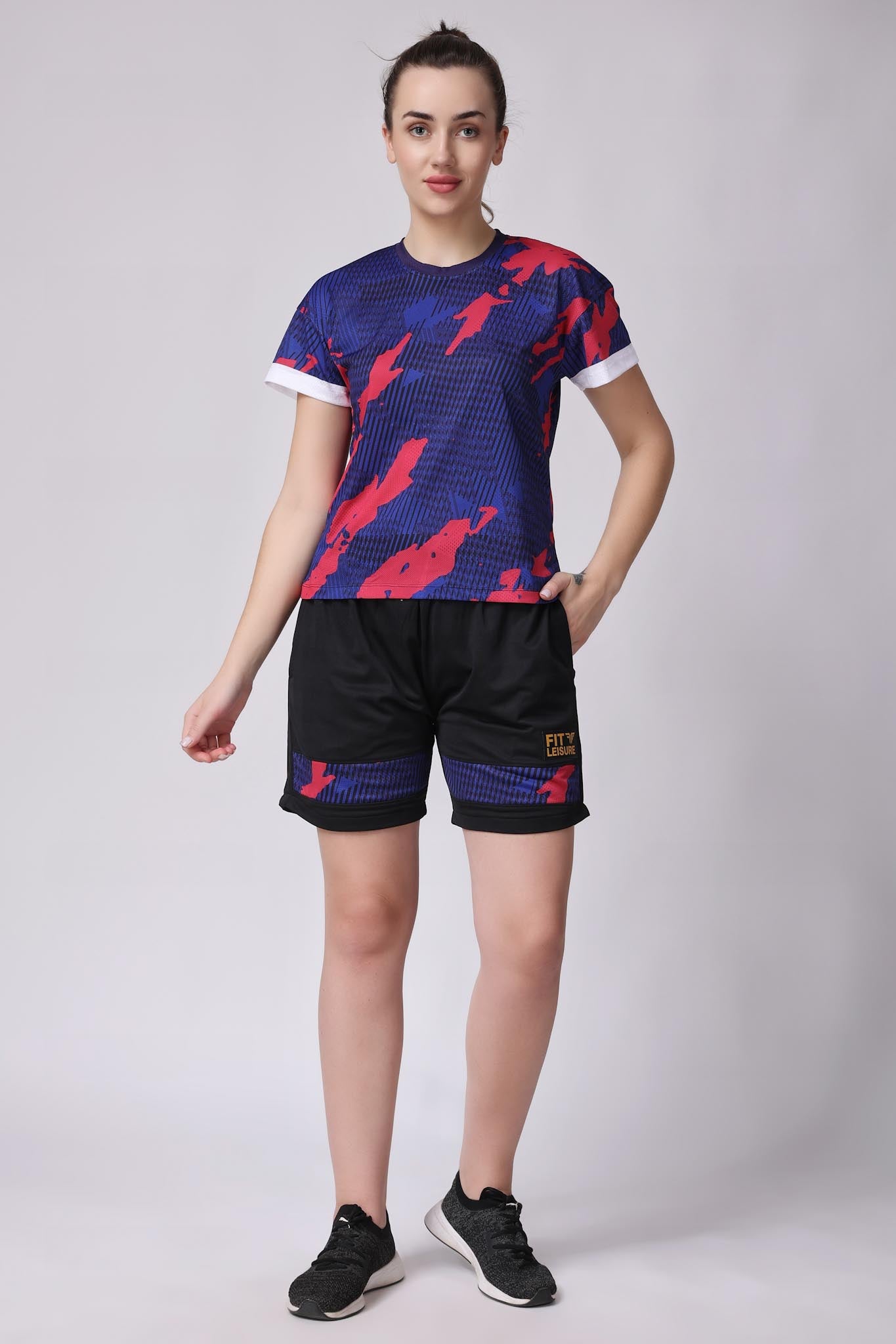 Women's Azurite Badminton Shorts - Purple