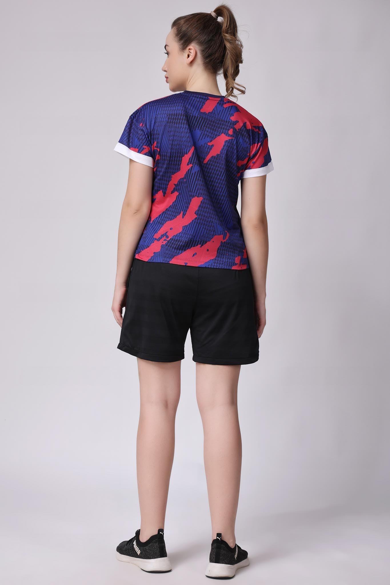 Women's Azurite Badminton Coord Set - Purple