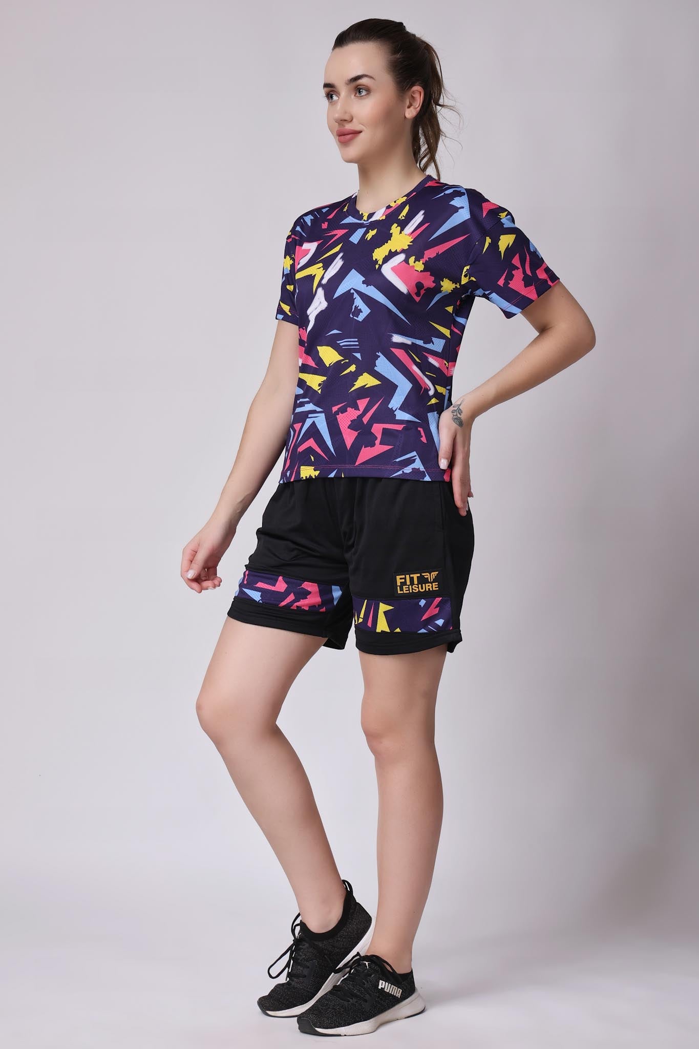Women's Lapis Badminton Coord Set - Purple
