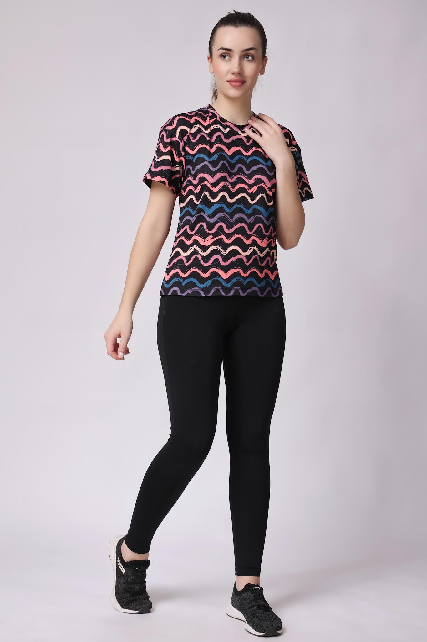 Women's Obsidian Tee - Black