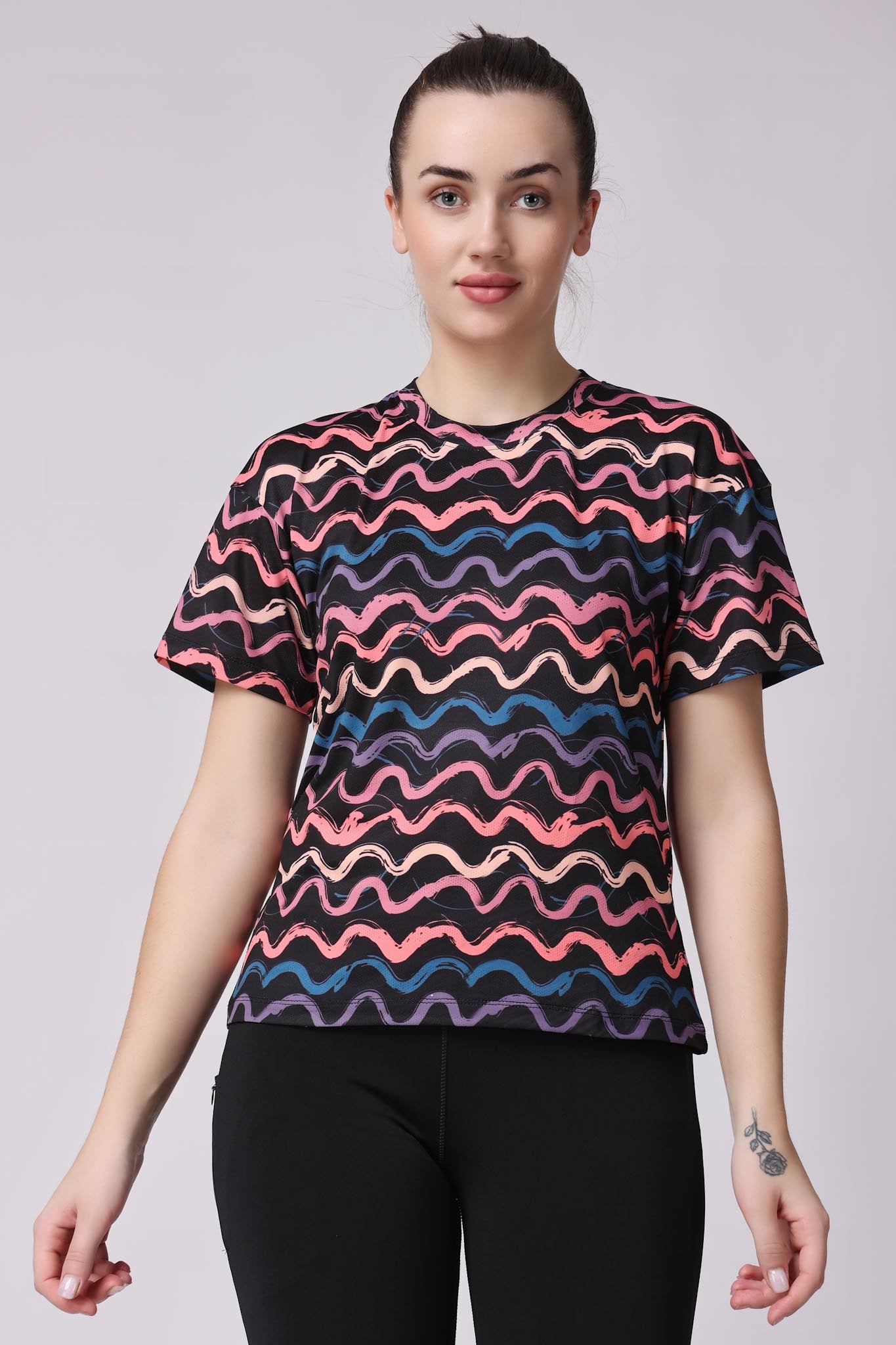 Women's Obsidian Tee - Black