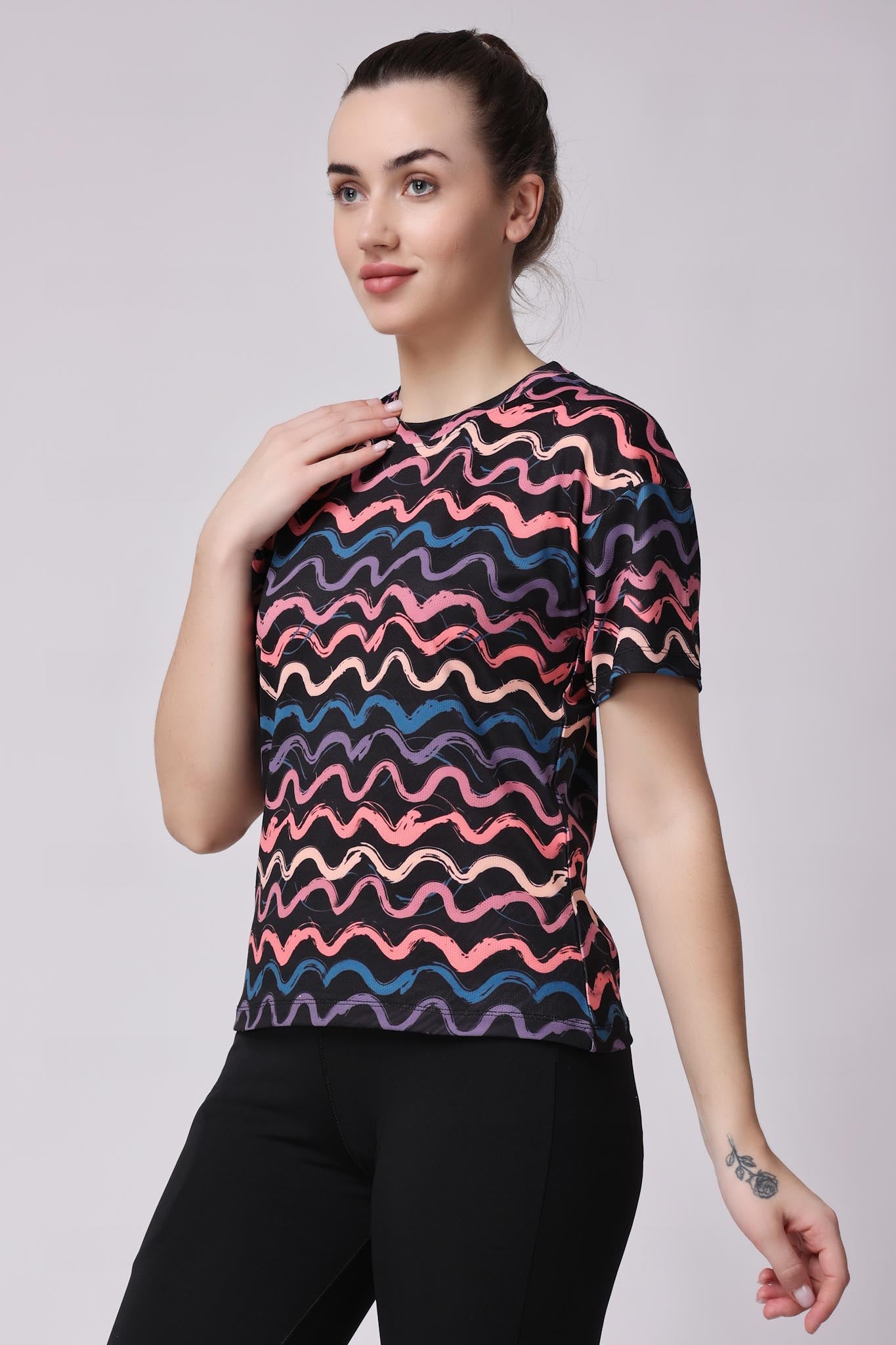 Women's Obsidian Tee - Black