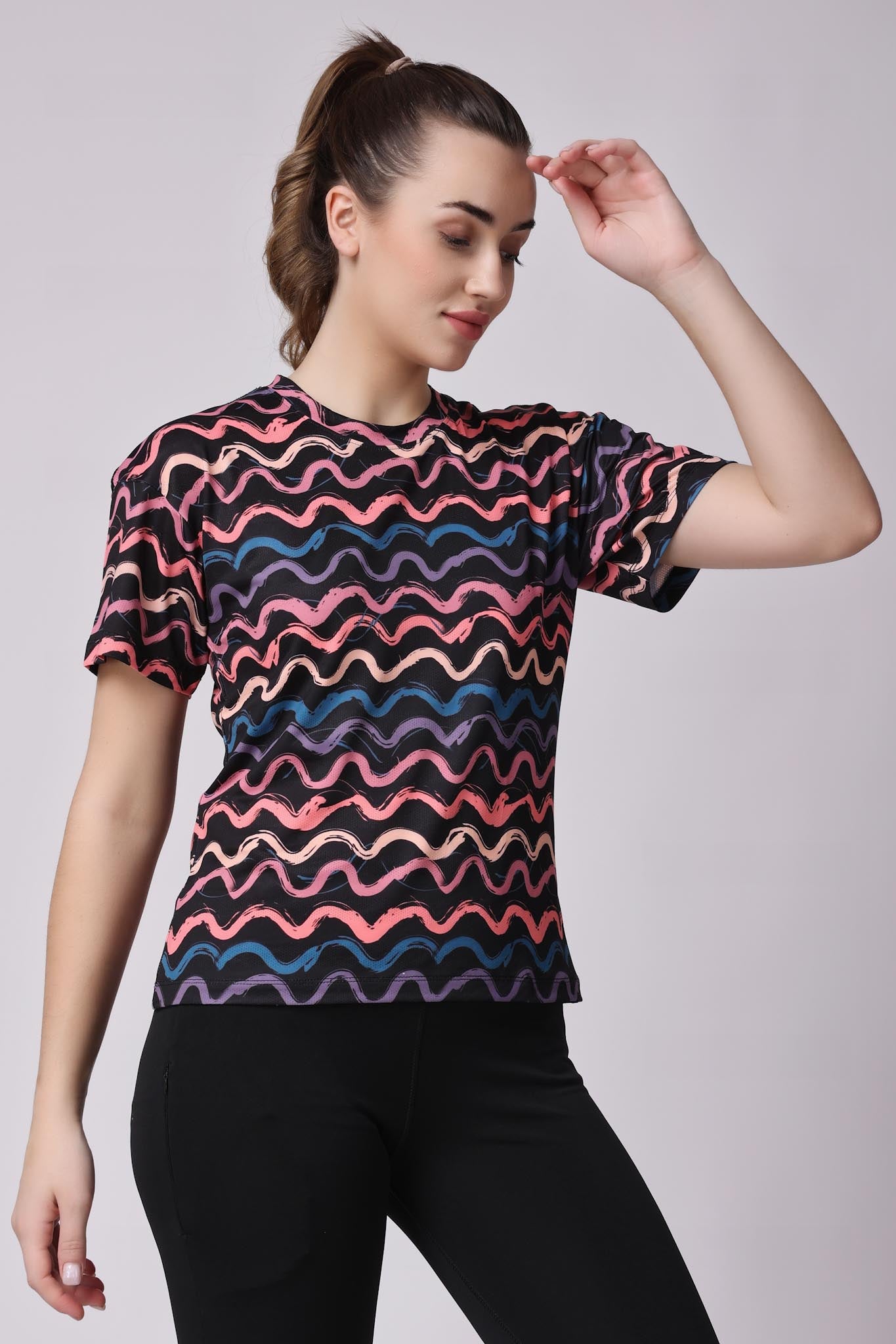 Women's Obsidian Tee - Black