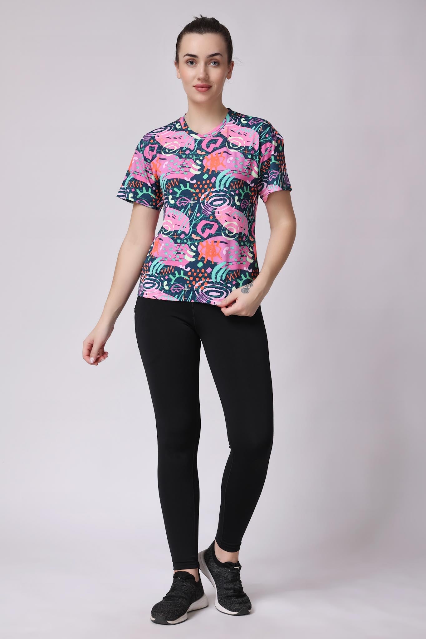 Women's Jasper Tee - Abstract