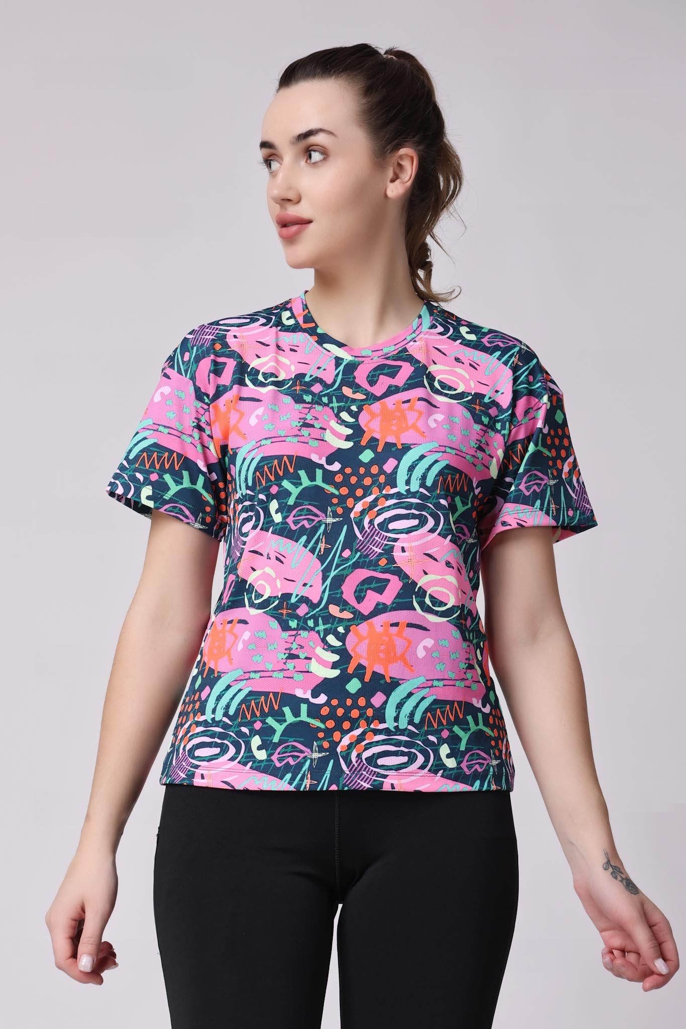 Women's Jasper Tee - Abstract