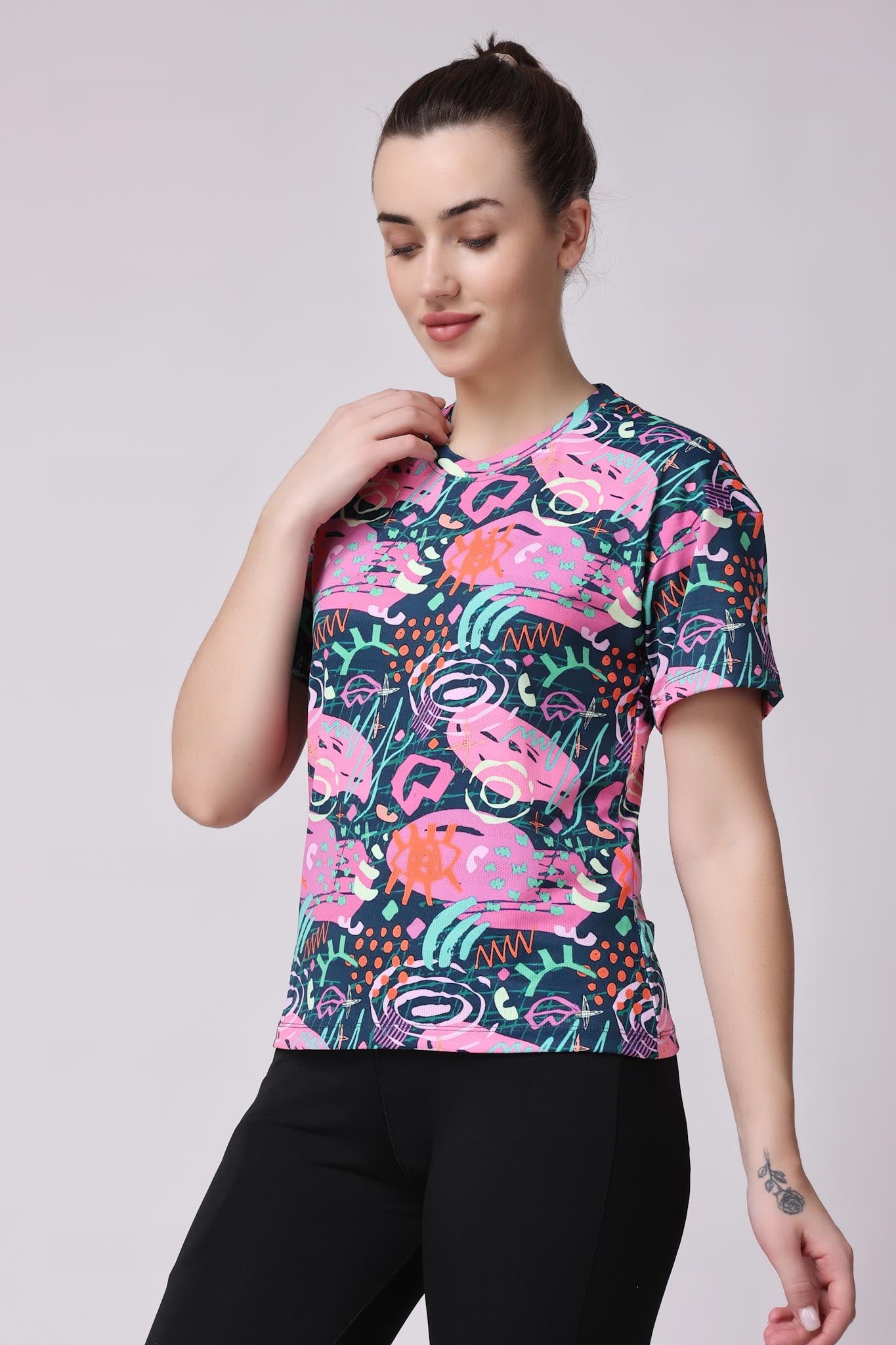 Women's Jasper Tee - Abstract