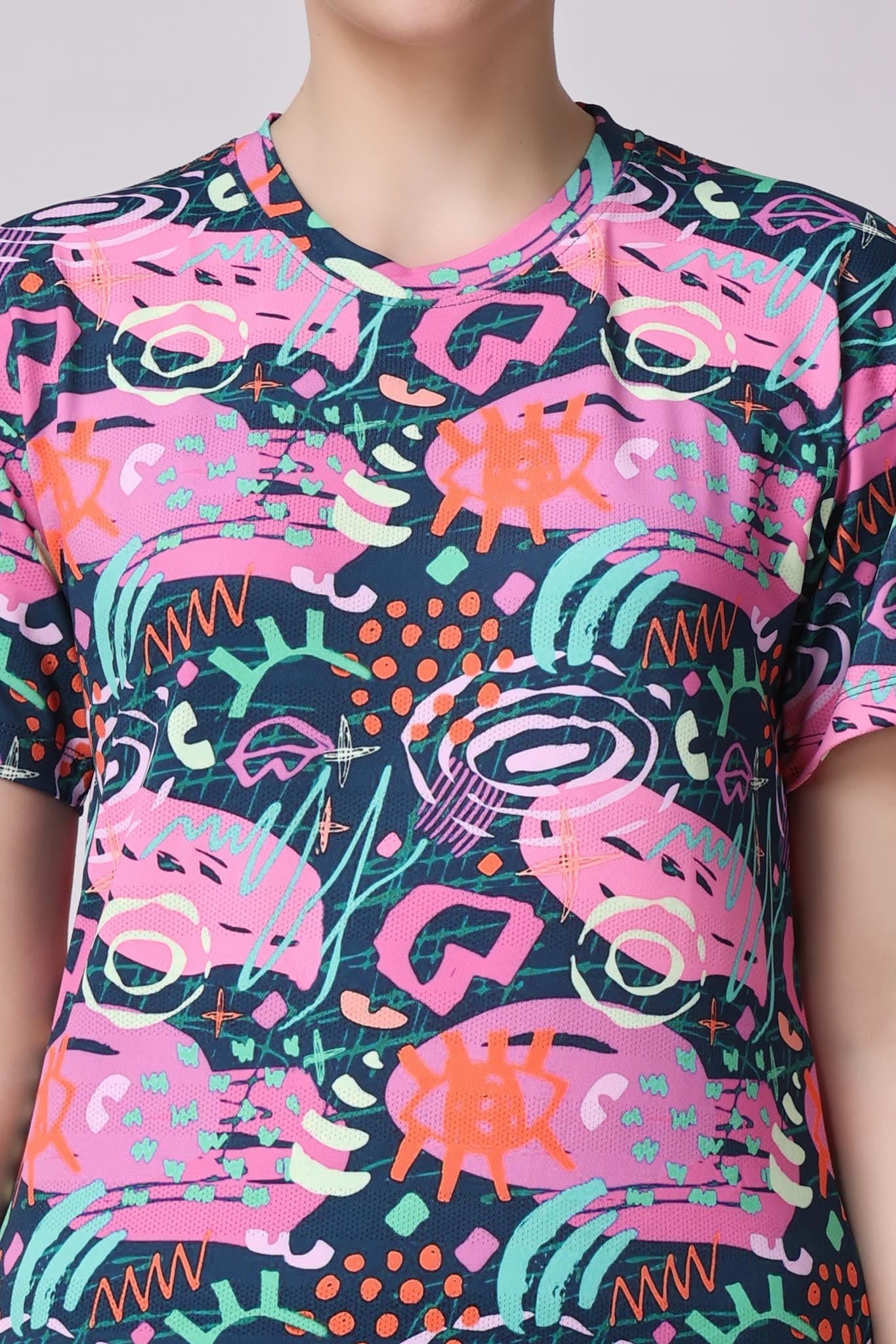 Women's Jasper Tee - Abstract