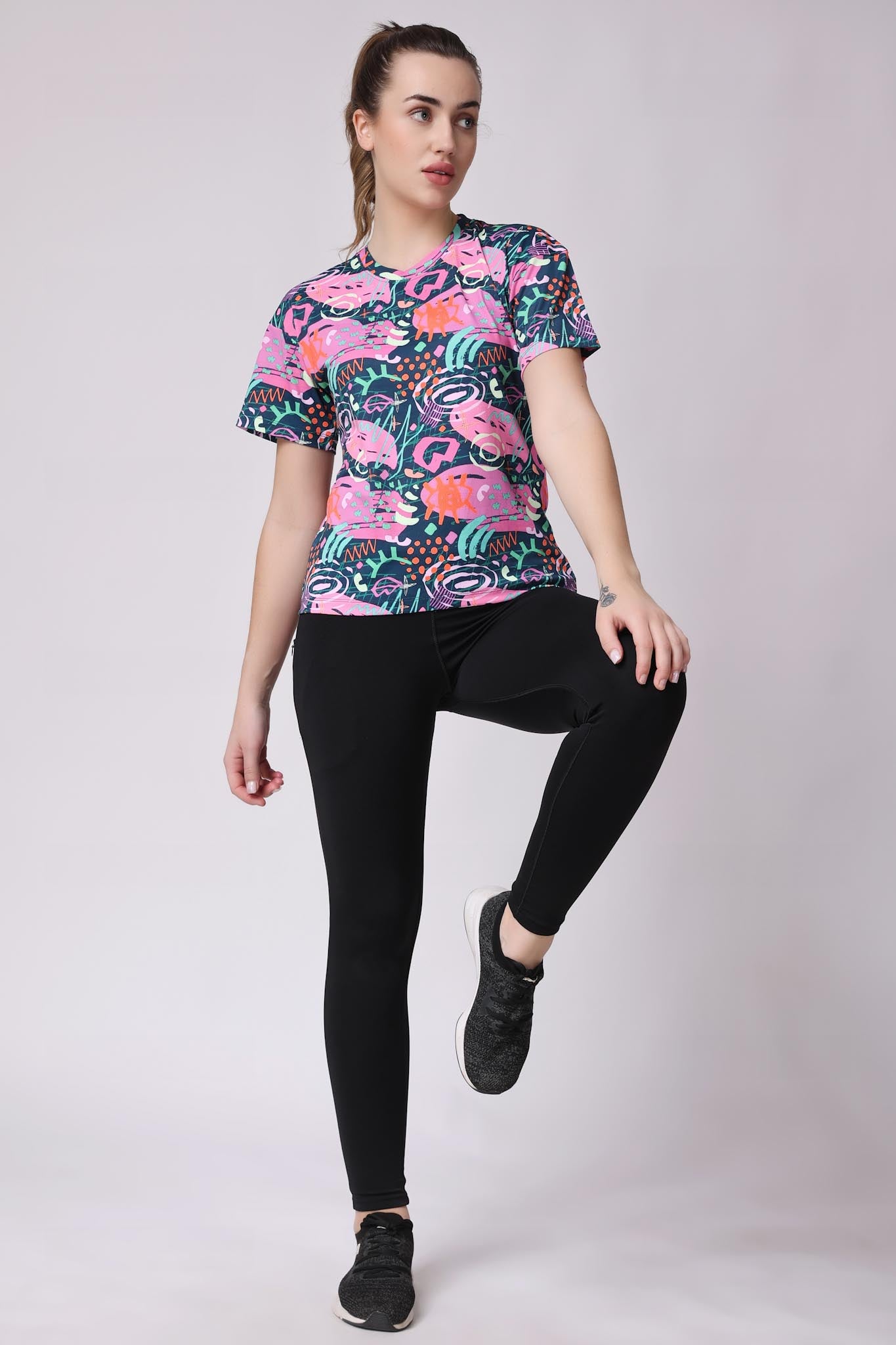 Women's Jasper Tee - Abstract