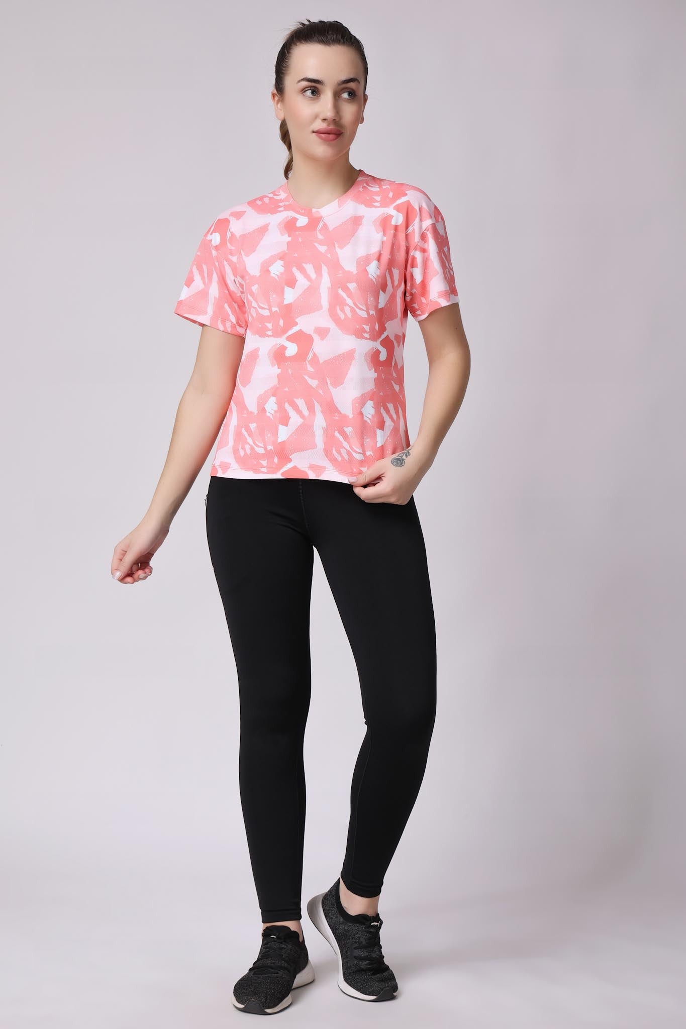 Women's Quartz Tee - Baby Pink