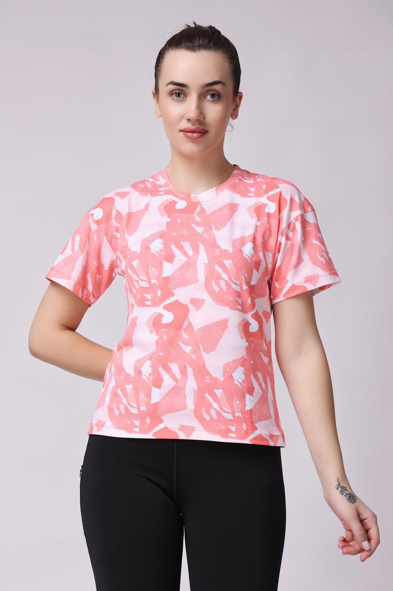 Women's Quartz Tee - Baby Pink
