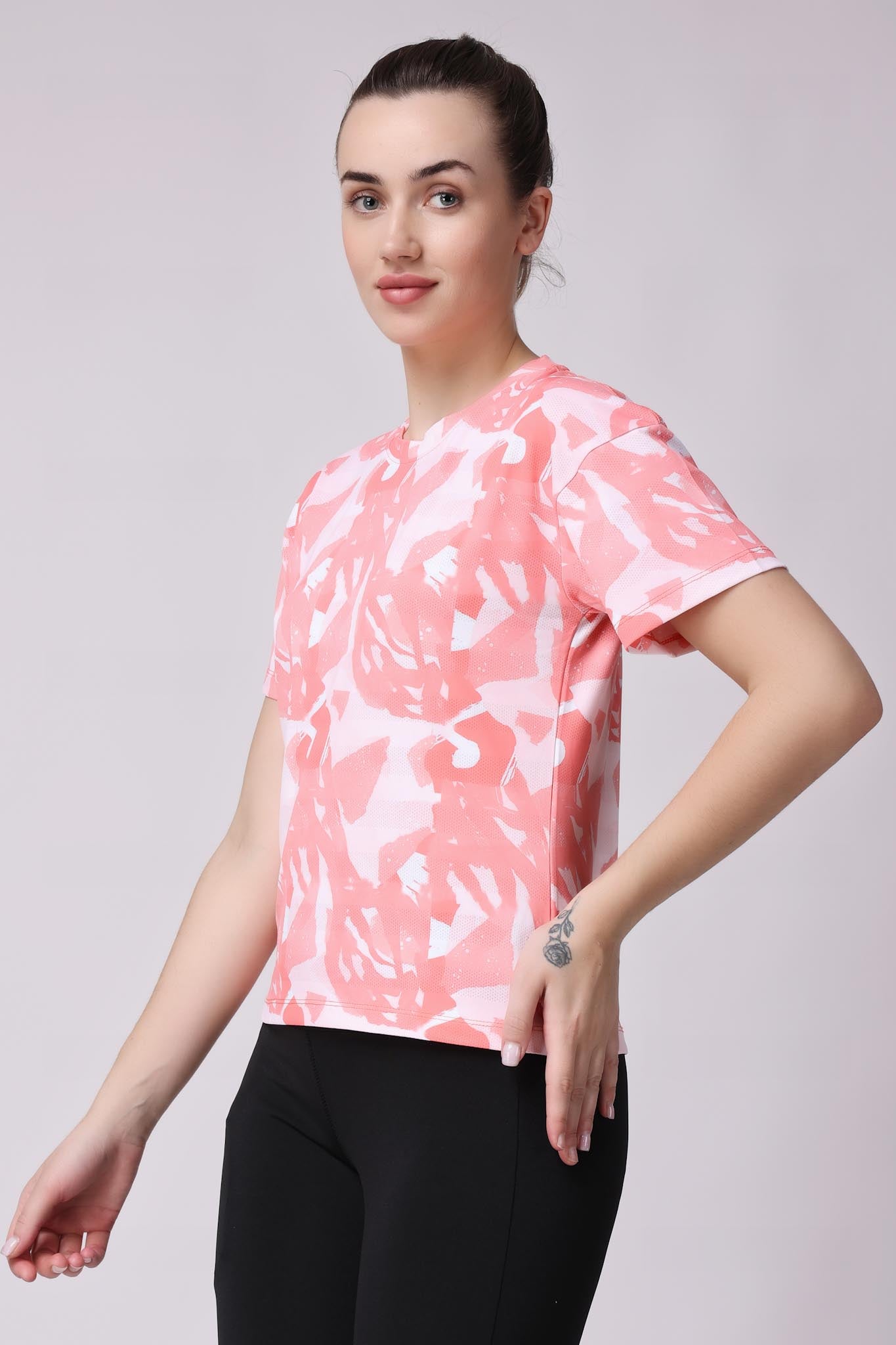 Women's Quartz Tee - Baby Pink