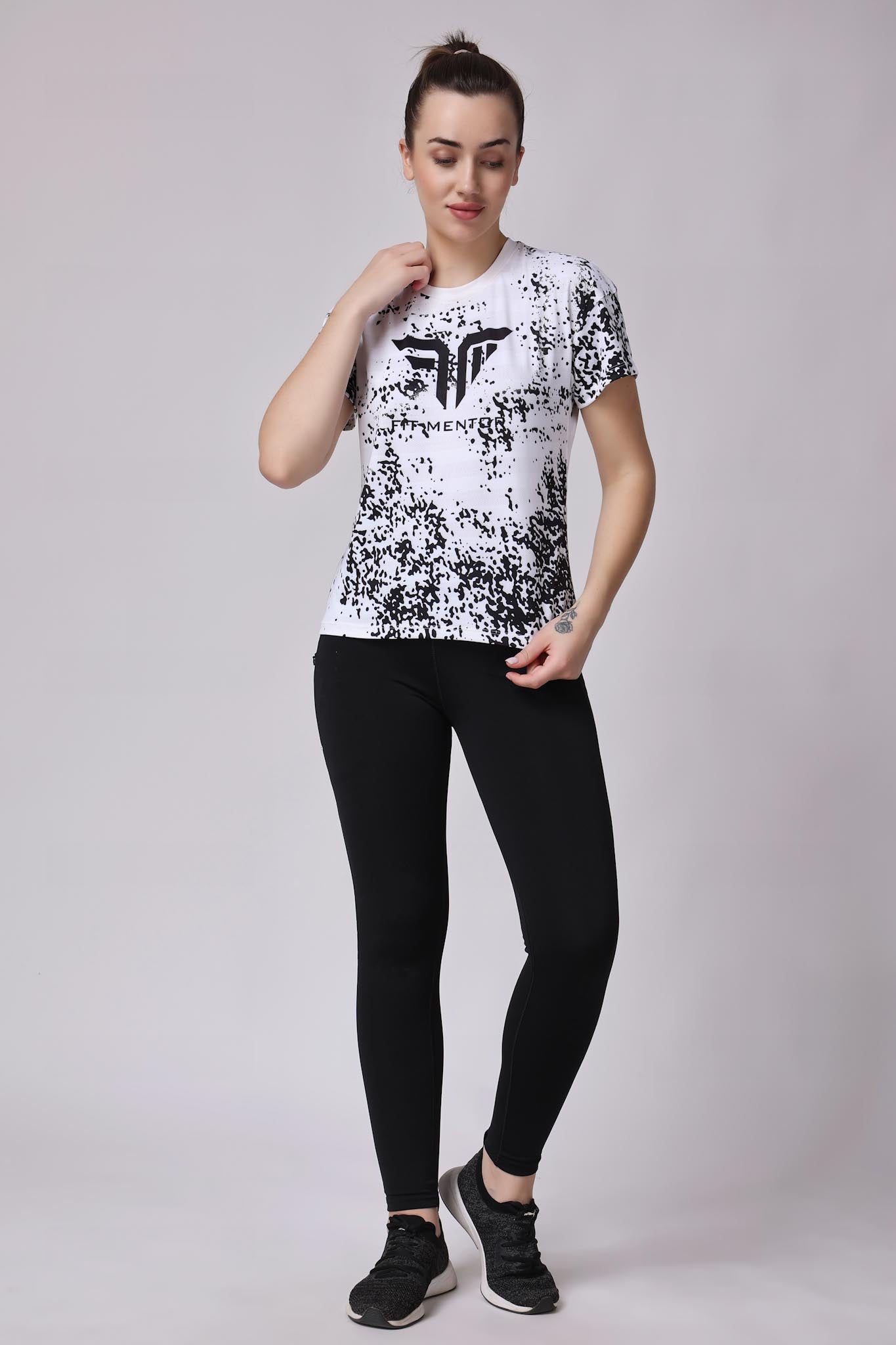 Women's Training/Workout Tee - White