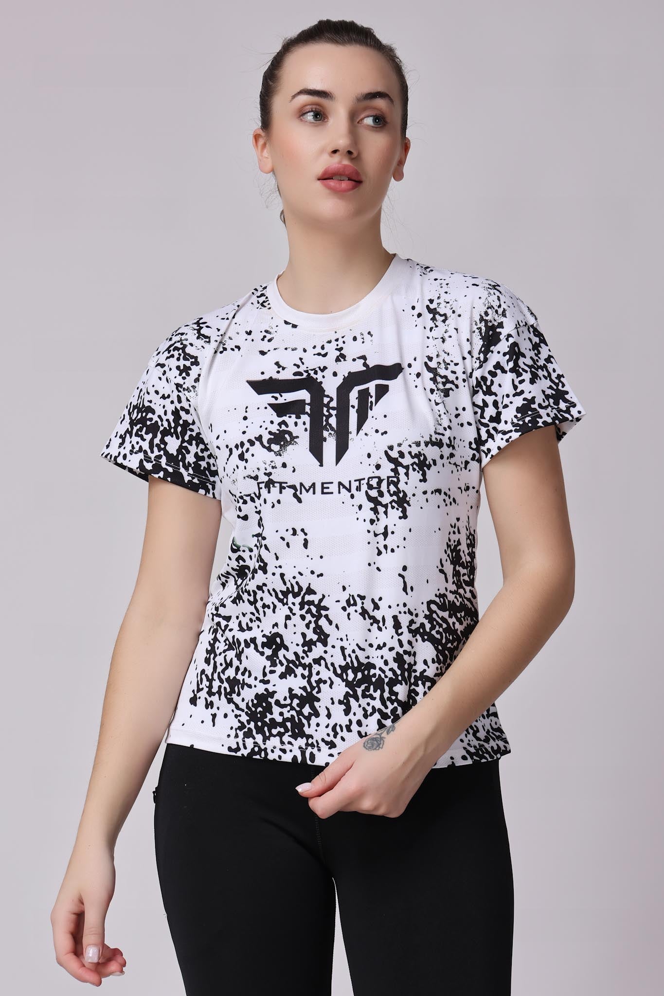 Women's Training/Workout Tee - White
