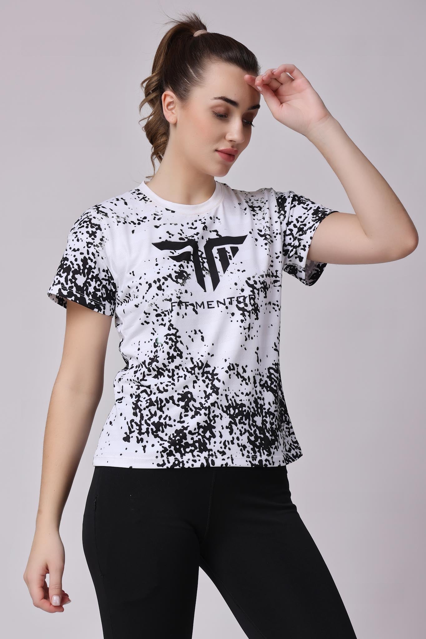 Women's Training/Workout Tee - White