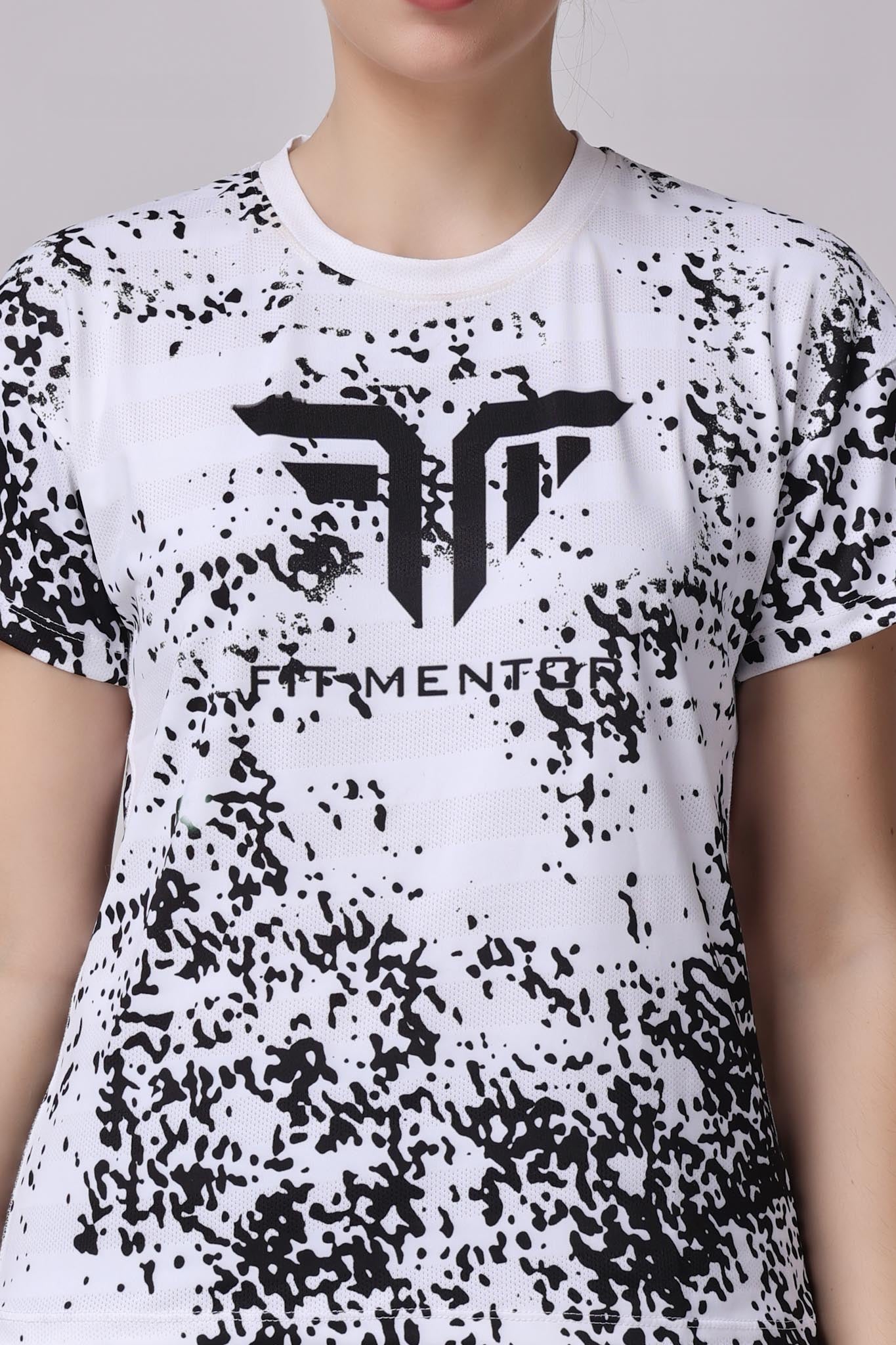 Women's Training/Workout Tee - White