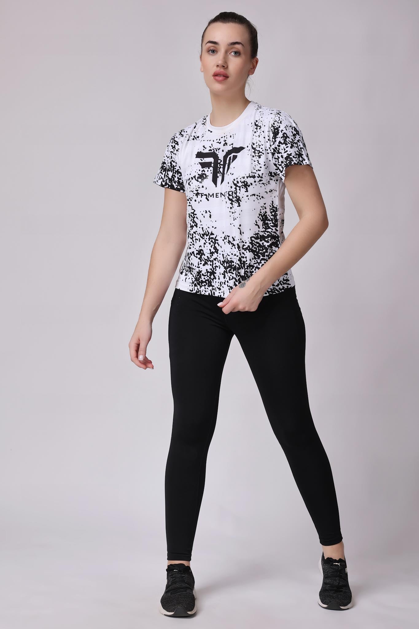 Women's Training/Workout Tee - White