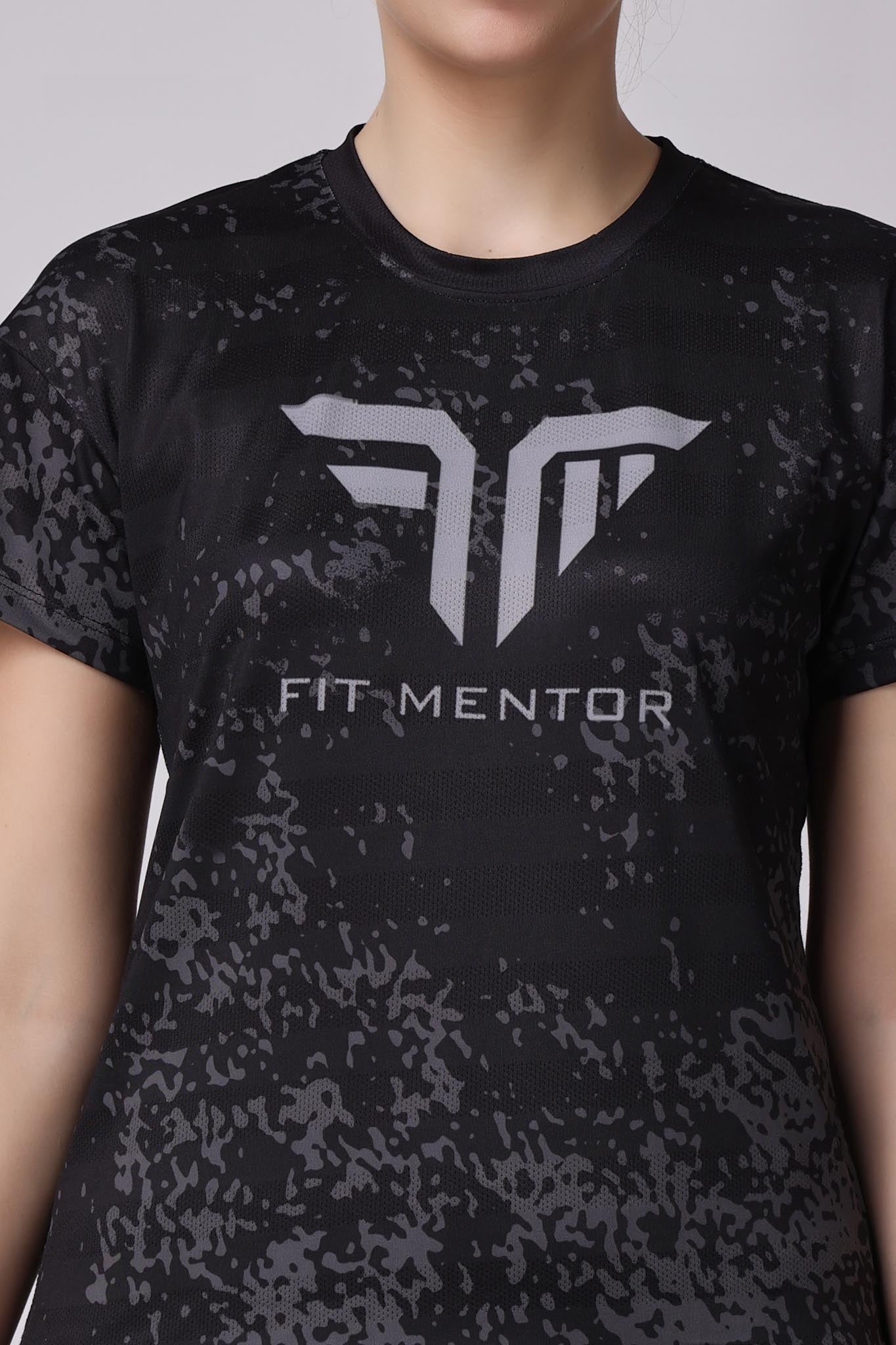 Women's Training/Workout Tee - Black