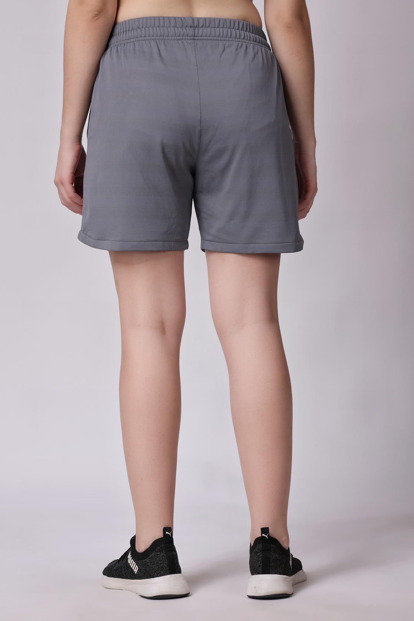 Women's Travel Shorts - Grey
