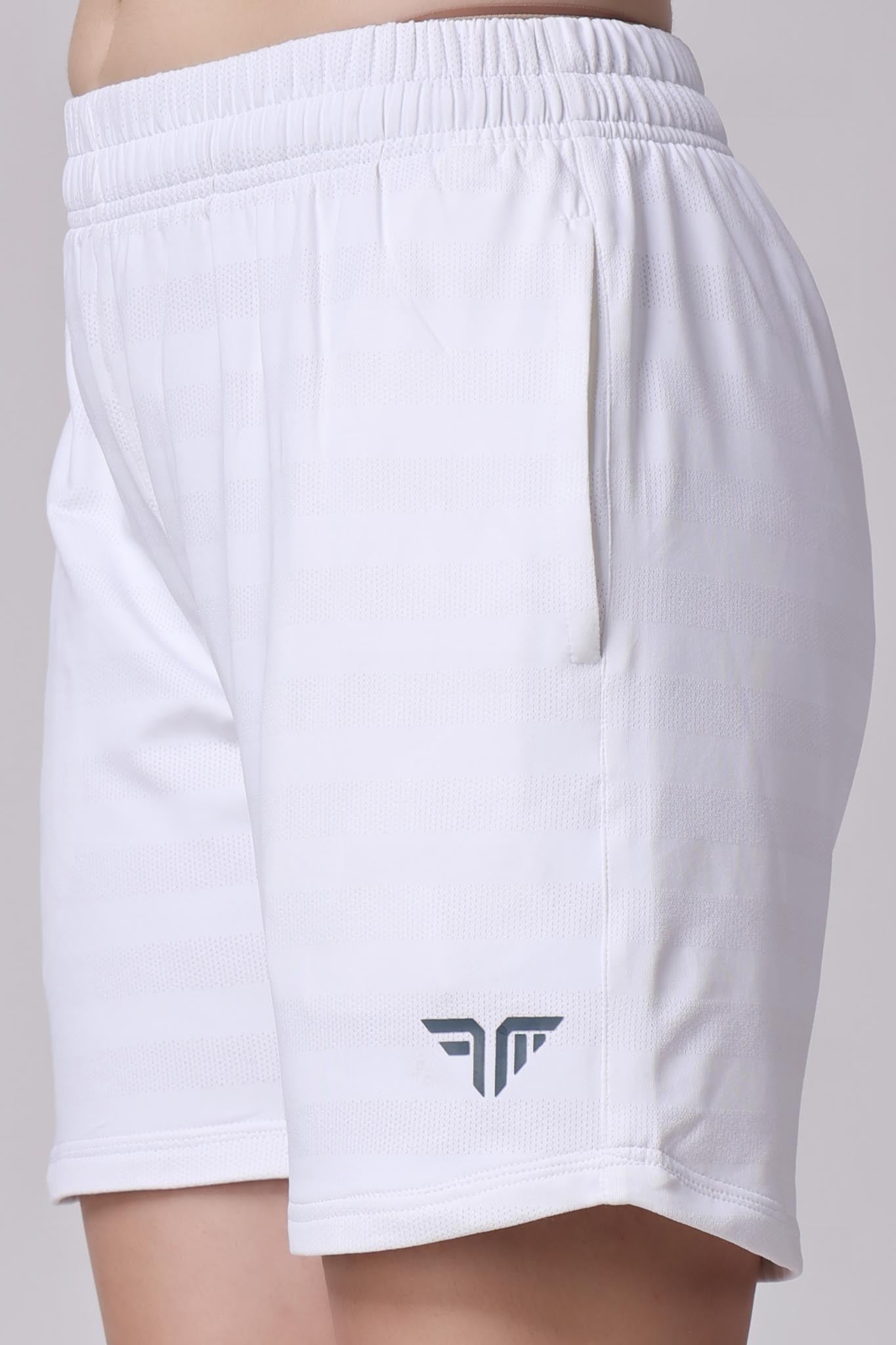 Women's Travel Shorts - White