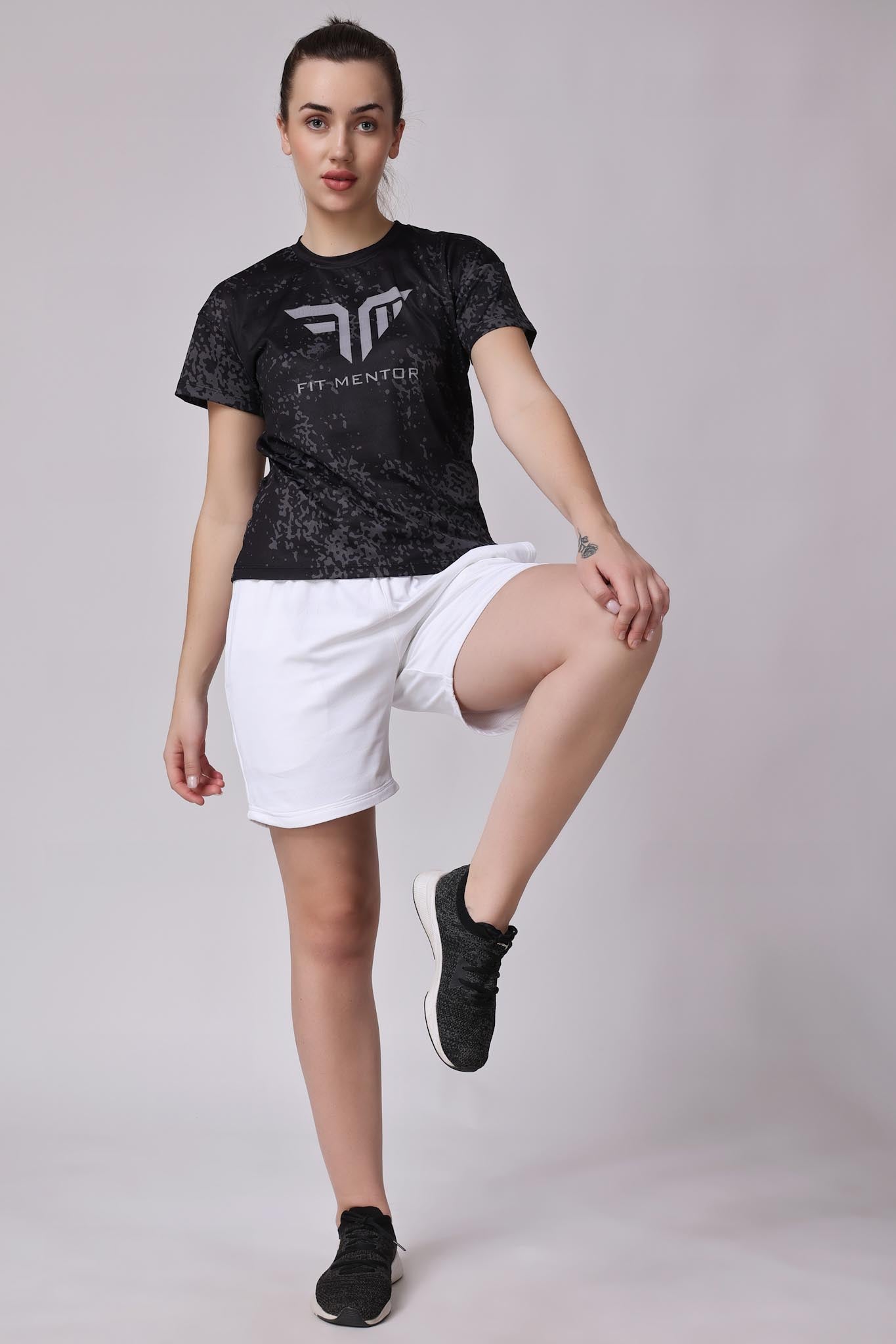 Women's Travel Shorts - White