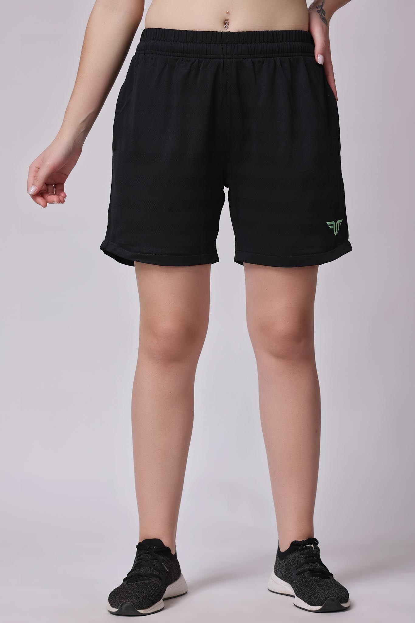 Women's Travel Shorts - Black