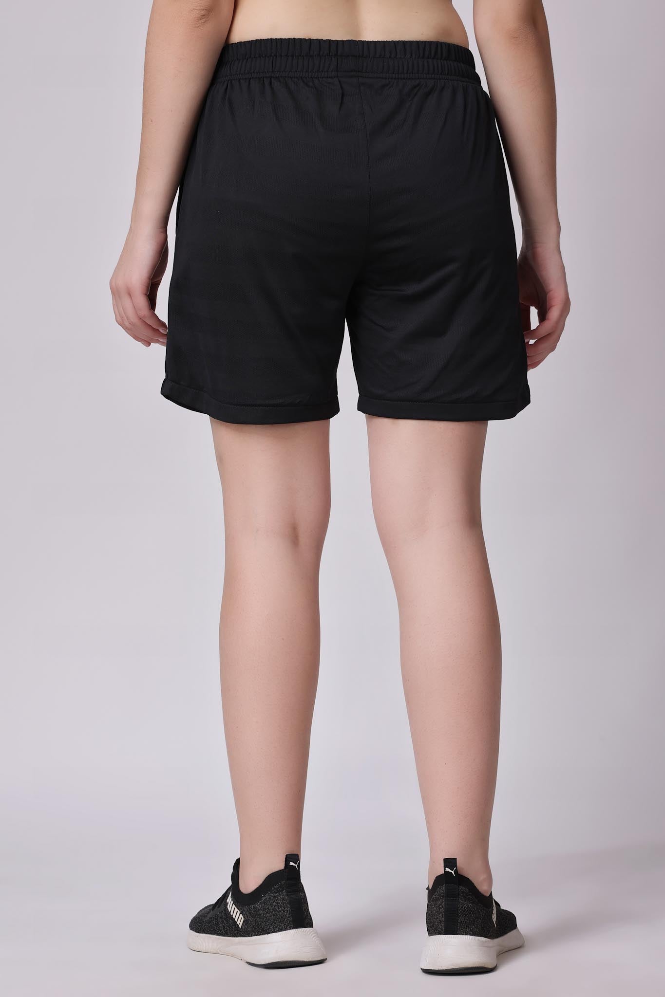Women's Travel Shorts - Black