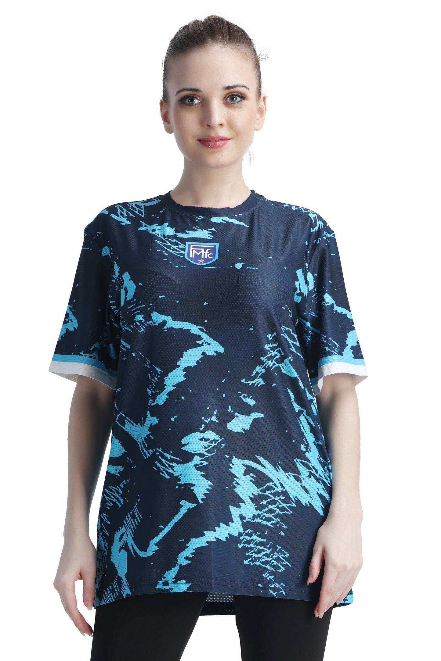 Unisex Customised Sports Jersey - Oceanic Blue
