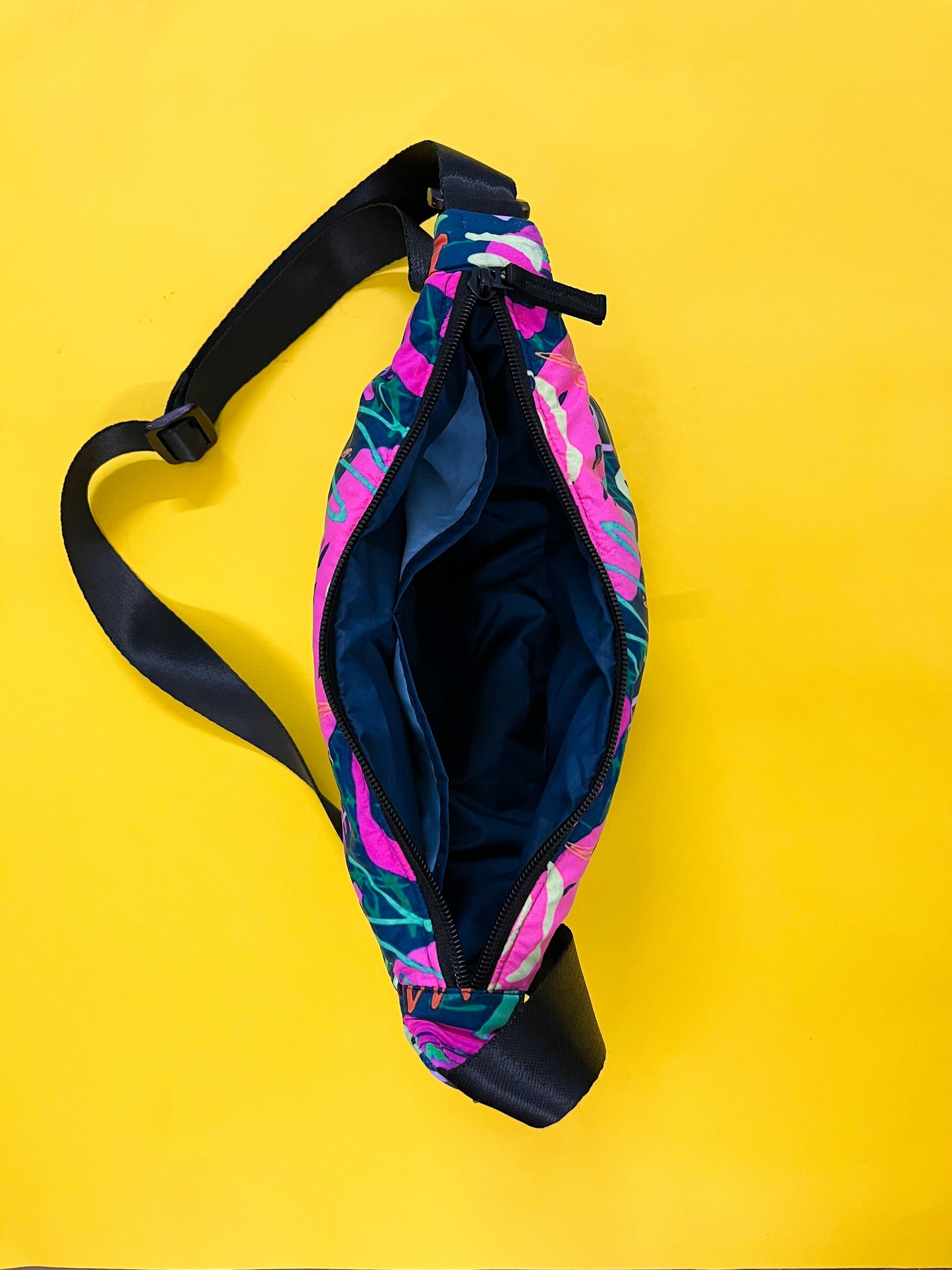 Banana Shoulder Bag - Abstract