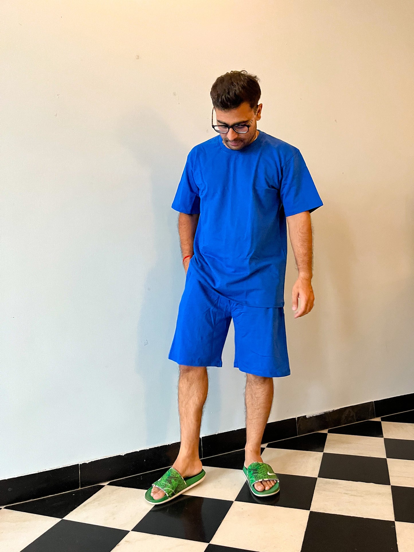 Men's Leisure Coord Set - Blue