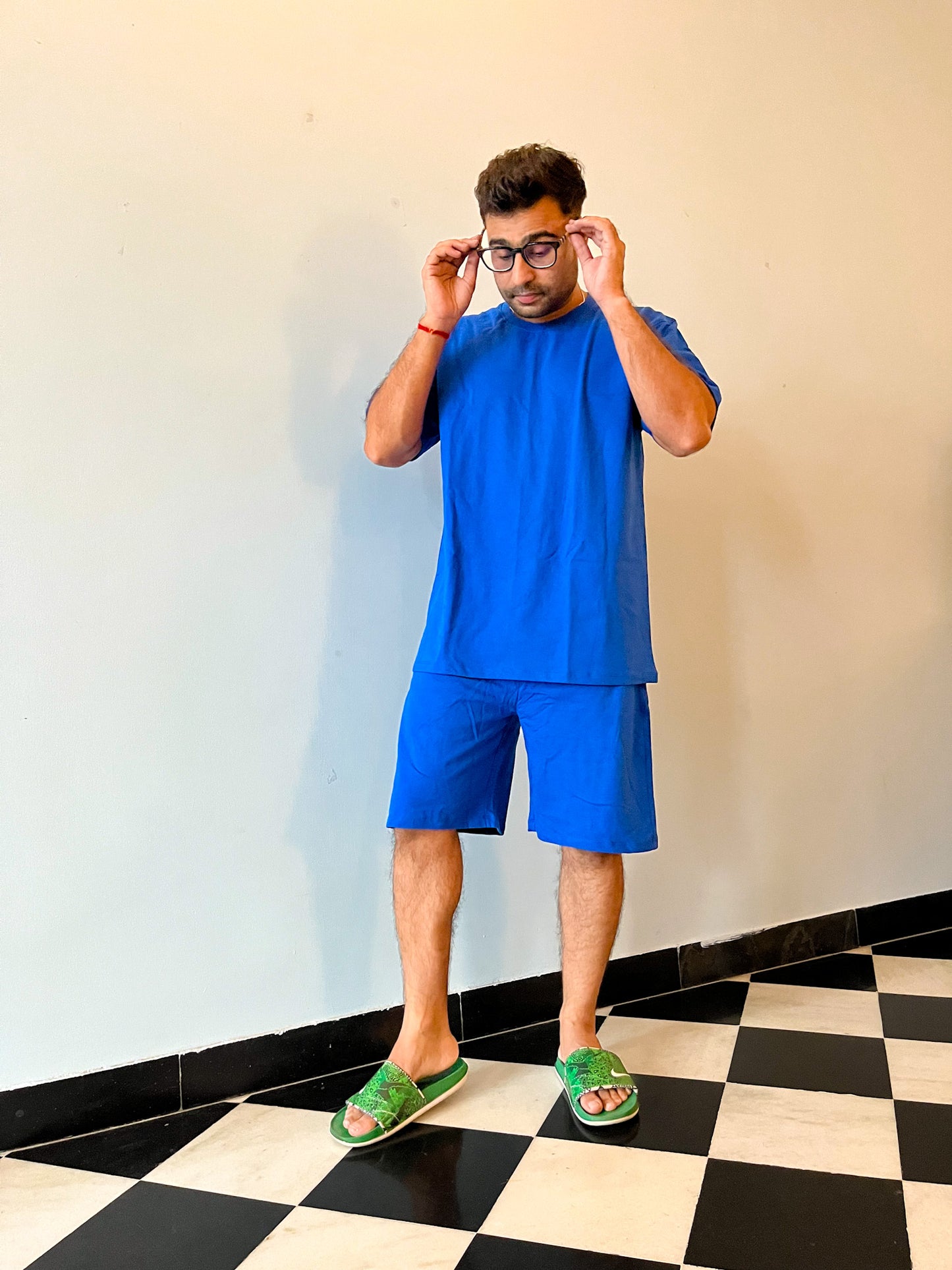 Men's Leisure Coord Set - Blue