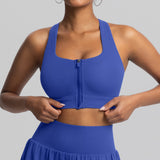 ZipRace High Support Sports Bra