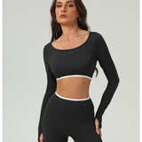 ContourEdge Long Sleeve Crop Top