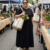 Women's Cotton Lycra Leisure Dress