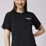 Women's Polyester Tee - Black