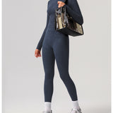 TexturaFlex Long Sleeves Crop Top