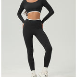 ContourEdge Long Sleeve Crop Top