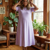 Women's Cotton Lycra Leisure Dress