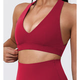Aira Halter Sculpt Bra