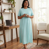 Women's Cotton Lycra Leisure Dress