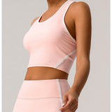 ContourLine Racerback Padded Crop Tank Top