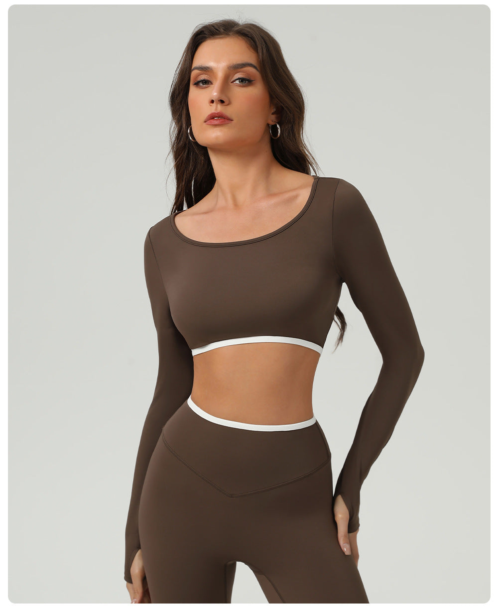 ContourEdge Long Sleeve Crop Top