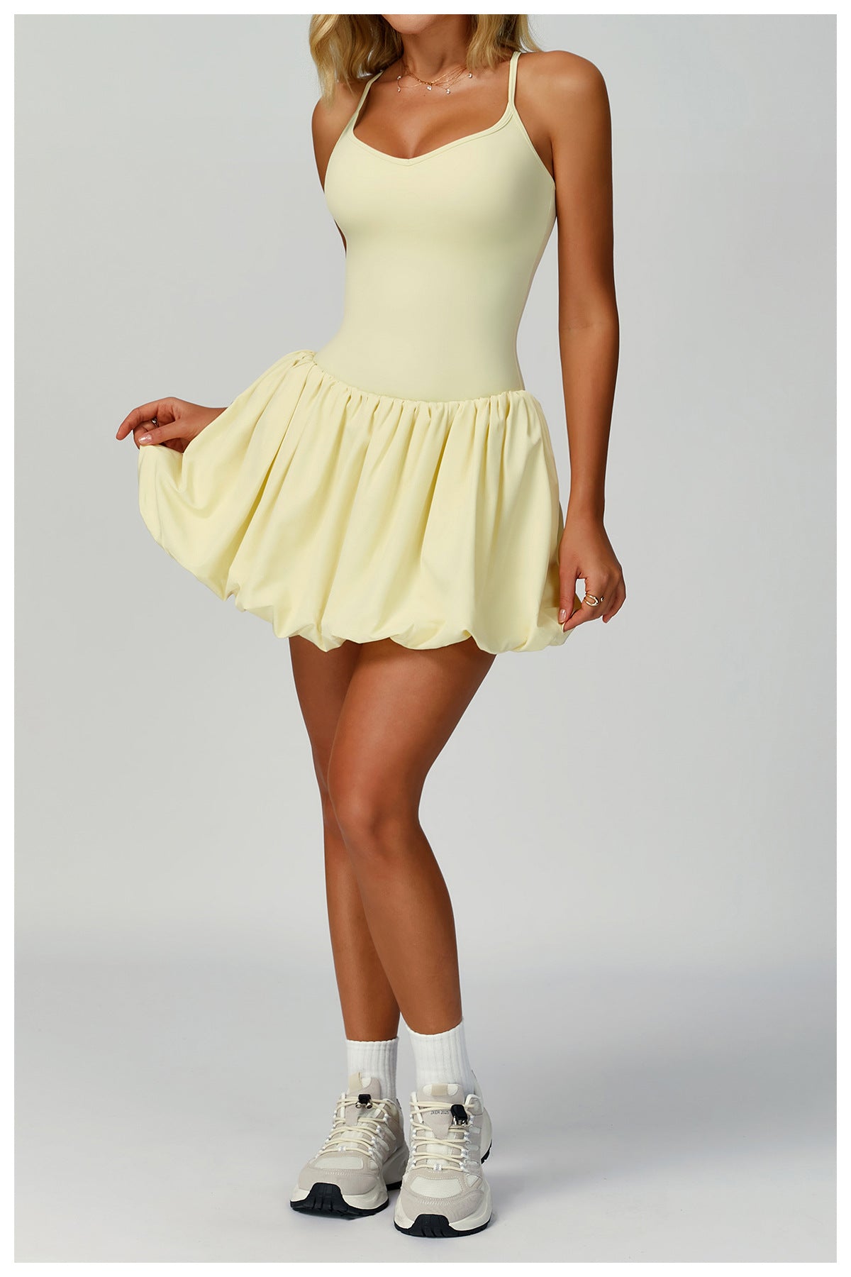 Elara Flow Skort Dress