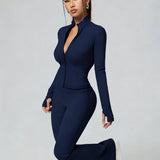 FlexCurve Athletic Zip Set - Navy Blue