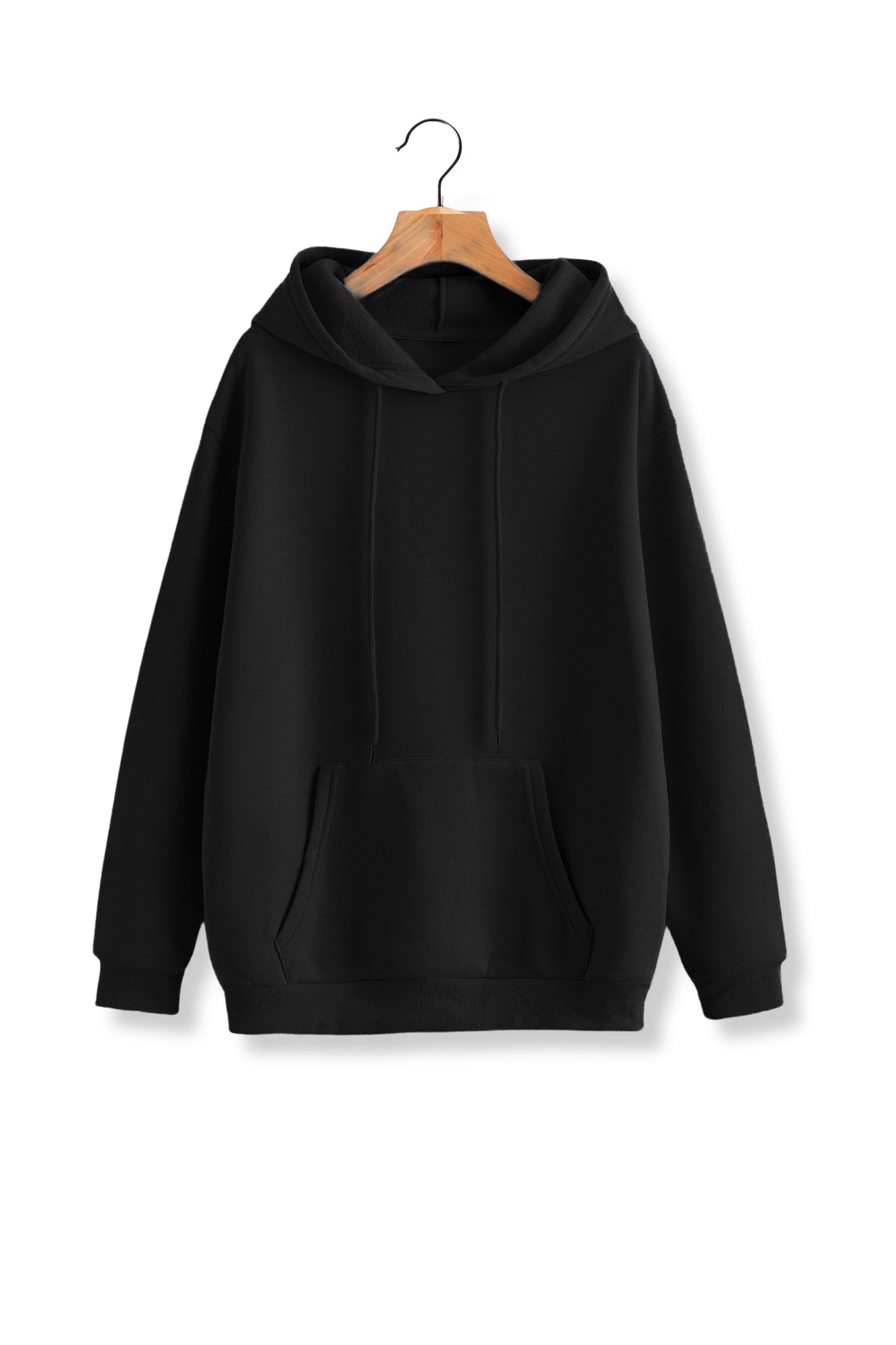 Unisex French Terry Hoodies - Black