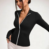 SoftSculpt Active Zip Jacket - Black