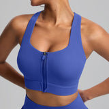 ZipRace High Support Sports Bra