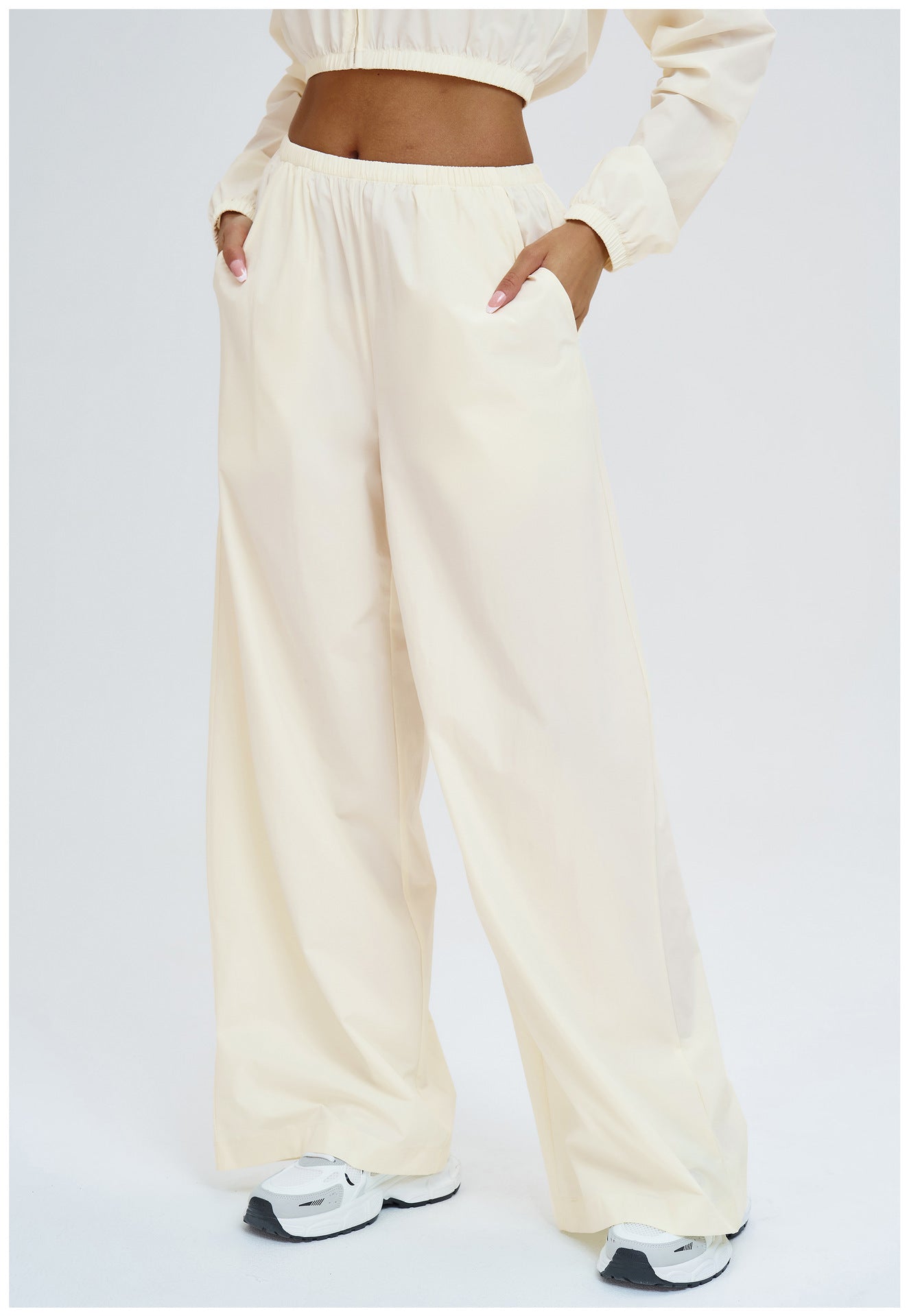 StudioEase Wide-Leg Pants