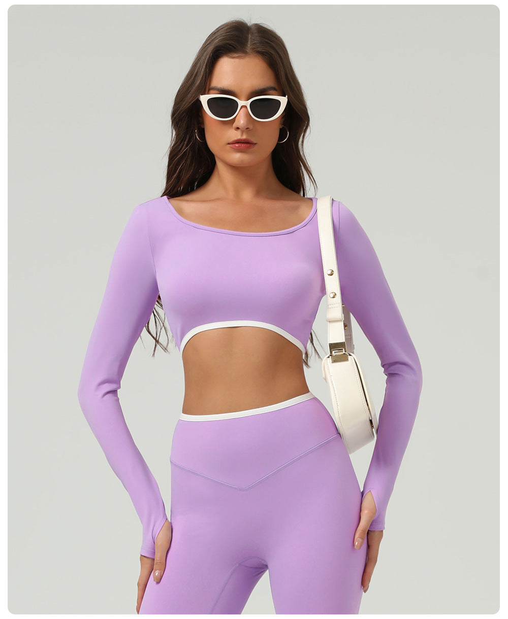 ContourEdge Long Sleeve Crop Top
